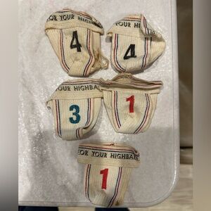 Vintage 1960’s gag gift Highball Jock Strap Coasters